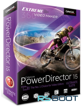 CyberLink PowerDirector 15 Ultimate + Ключ