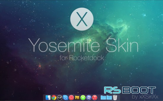 RocketDock 1.3.5 + 300 Иконок